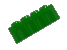 Green Glass Tumbling Lego